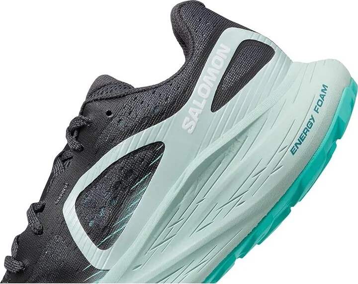 Salomon Glide Max Tr Women's Shoes Ebony/Blue Haze/Cockatoo : 6 B - Medium, Synthetic/Textile - Image 4