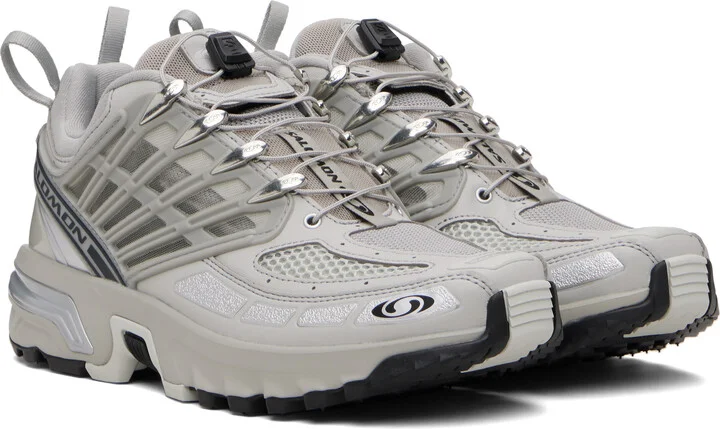 Salomon Gray ACS Pro Sneakers - Image 4