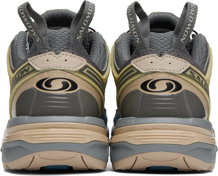 Salomon Gray & Blue ACS Pro Sneakers - Image 2
