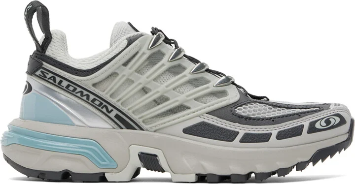 Salomon Gray & Blue ACS Pro Sneakers