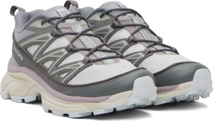 Salomon Gray & Blue XT-6 Expanse Sneakers - Image 4