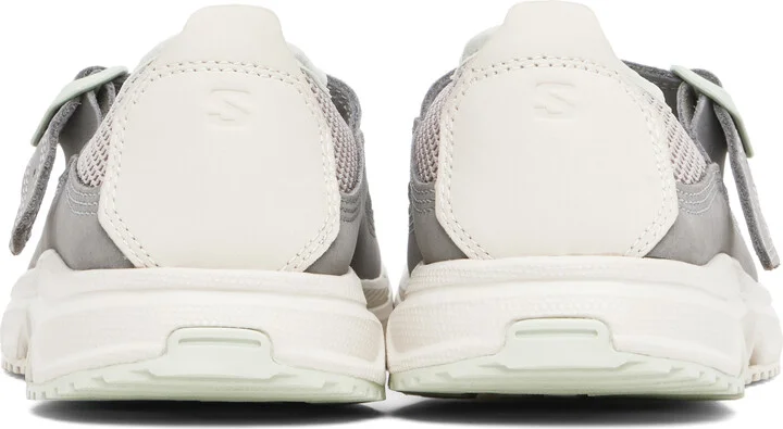 Salomon Gray & Green RX Marie-Jeanne Sneakers - Image 2