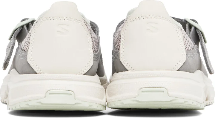 Salomon Gray & Green RX Marie-Jeanne Sneakers - Image 2