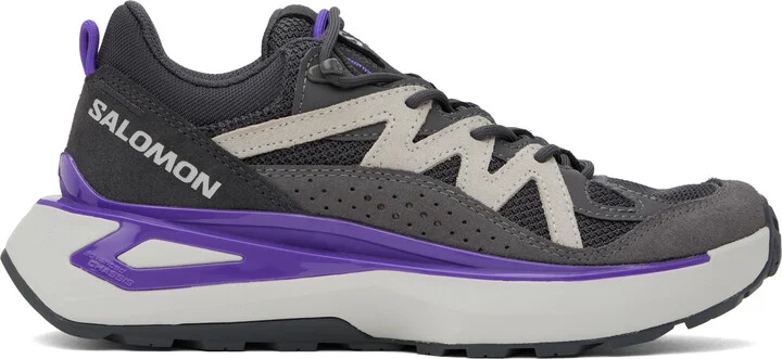 Salomon Gray Odyssey Elmt Low Sneakers