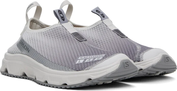 Salomon Gray & Silver RX Moc 3.0 Sneakers - Image 4