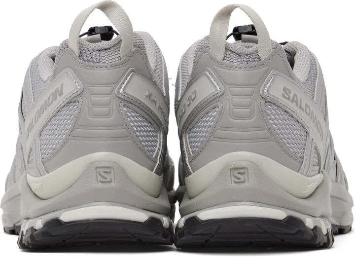 Salomon Gray & Silver XA Pro 3D Sneakers - Image 2