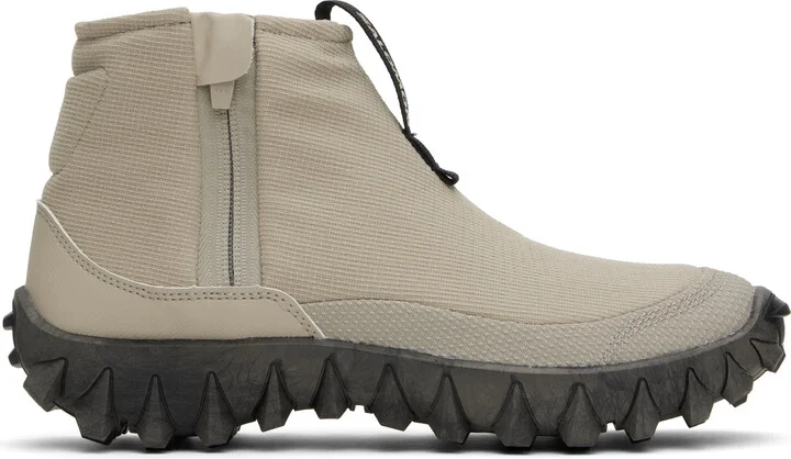 Salomon Gray Snowclog Mid Sneakers