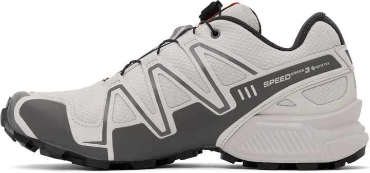 Salomon Gray Speedcross 3 GORE-TEX Sneakers - Image 3
