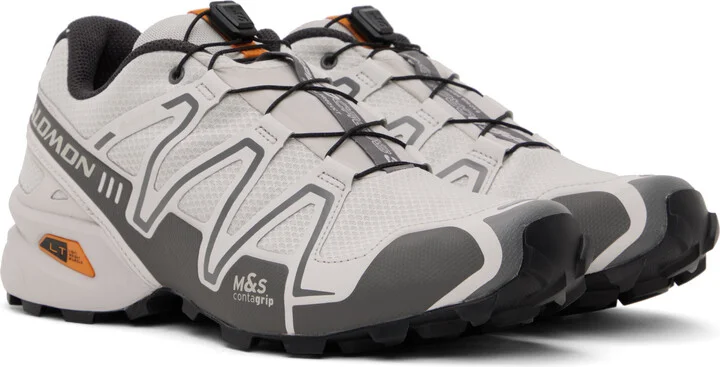 Salomon Gray Speedcross 3 GORE-TEX Sneakers - Image 4