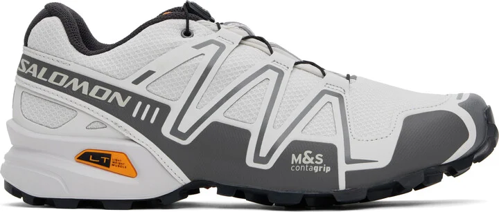Salomon Gray SPEEDCROSS 3 GORE-TEX Sneakers