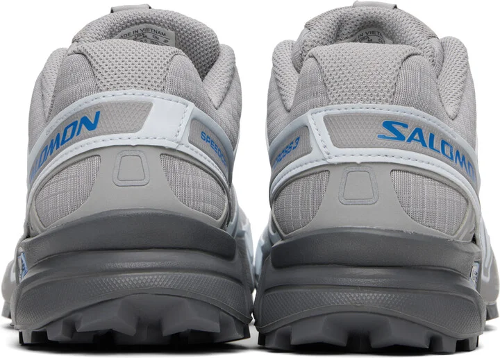 Salomon Gray Speedcross 3 Sneakers - Image 2