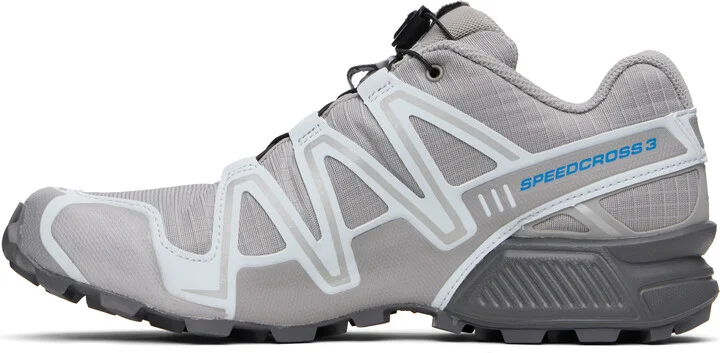 Salomon Gray Speedcross 3 Sneakers - Image 3