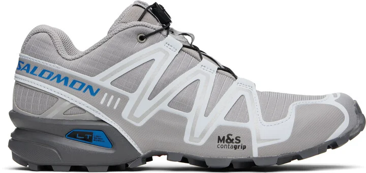 Salomon Gray Speedcross 3 Sneakers
