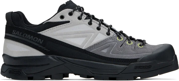 Salomon Gray X-ALP LEATHER Sneakers