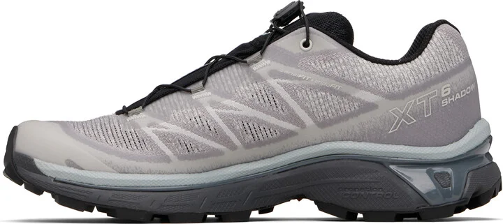 Salomon Gray XT-6 Shadow Sneakers - Image 3