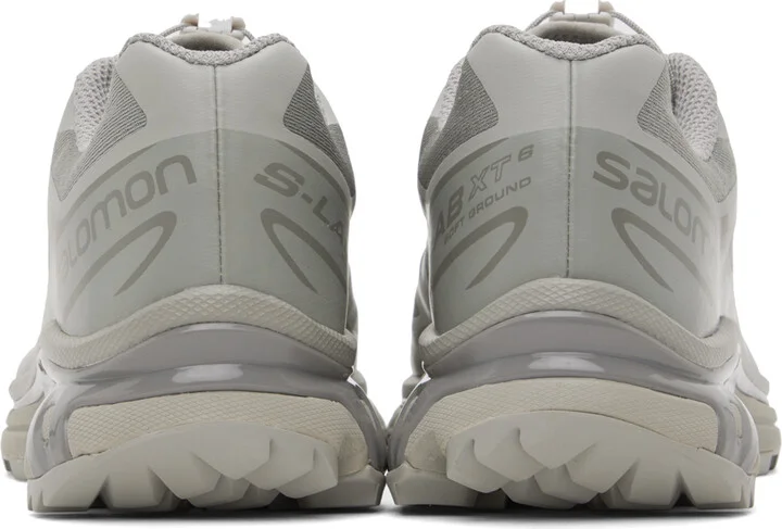 Salomon Gray XT-6 Sneakers - Image 2