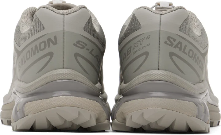 Salomon Gray XT-6 Sneakers - Image 2