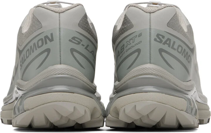 Salomon Gray XT-6 Sneakers - Image 2