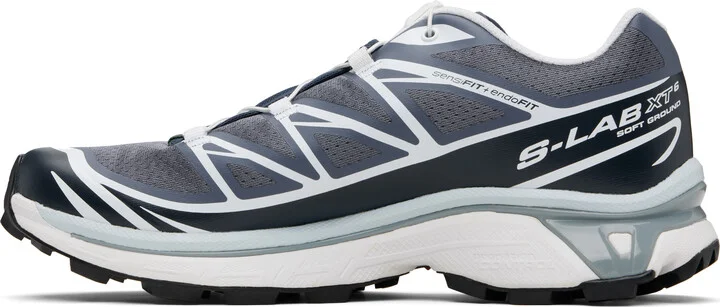 Salomon Gray XT-6 Sneakers - Image 3