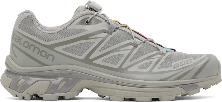 Salomon Gray XT-6 Sneakers