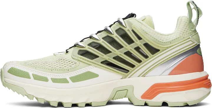 Salomon Green & Orange ACS Pro Sneakers - Image 3