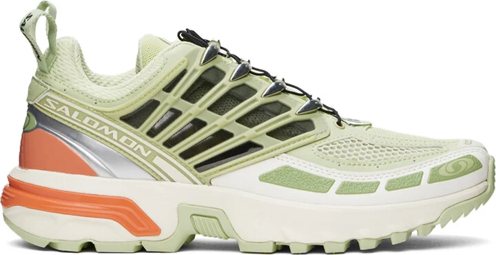 Salomon Green & Orange ACS Pro Sneakers