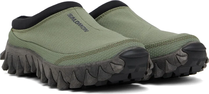 Salomon Green Snowclog Sneakers - Image 4
