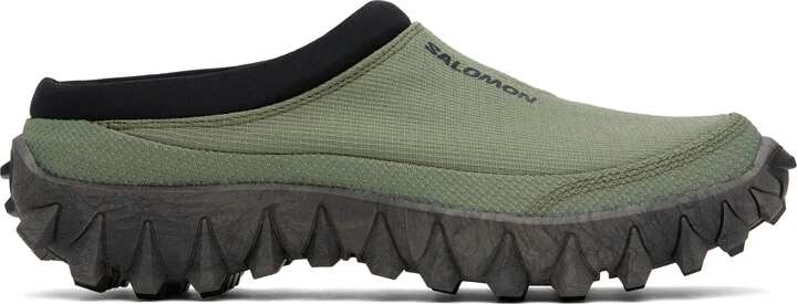Salomon Green Snowclog Sneakers