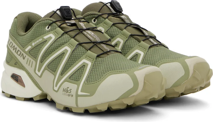 Salomon Khaki Speedcross 3 GORE-TEX Sneakers - Image 4