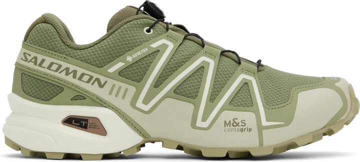 Salomon Khaki Speedcross 3 GORE-TEX Sneakers