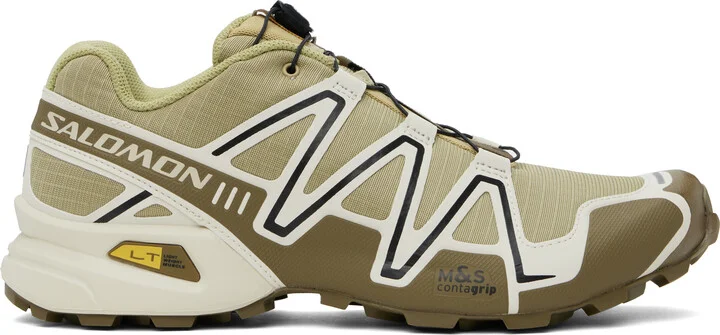 Salomon Khaki Speedcross 3 Sneakers