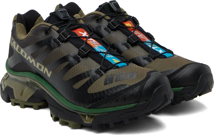 Salomon Khaki XT-4 OG Sneakers - Image 4