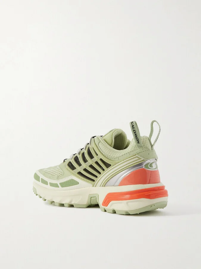 Salomon - Mesh And Rubber Sneakers - Green - Image 3