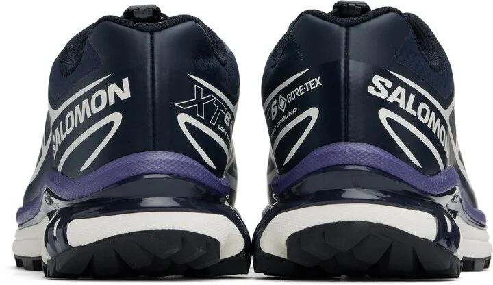 Salomon Navy XT-6 GORE-TEX Sneakers - Image 2
