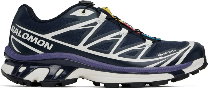 Salomon Navy XT-6 GORE-TEX Sneakers