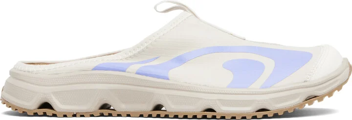 Salomon Off-White & Blue RX Slide 3.0 Seasonal Sneakers