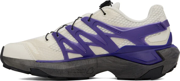 Salomon Off-White & Blue XT PU.RE Advanced Sneakers - Image 3