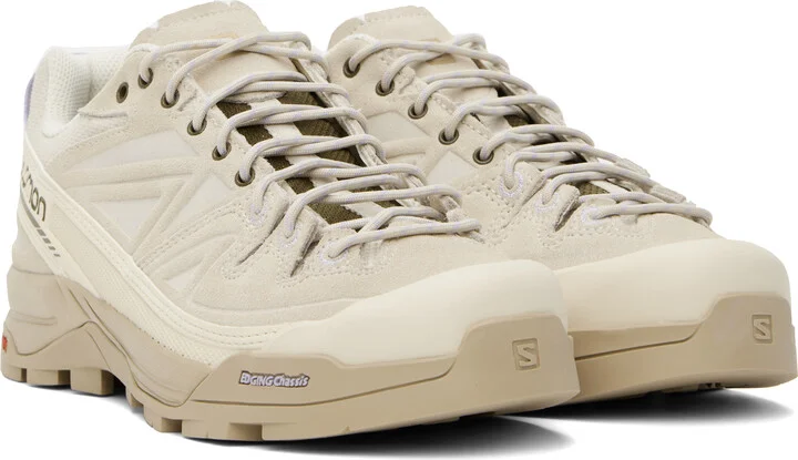 Salomon Off-White X-Alp Leather Sneakers - Image 4