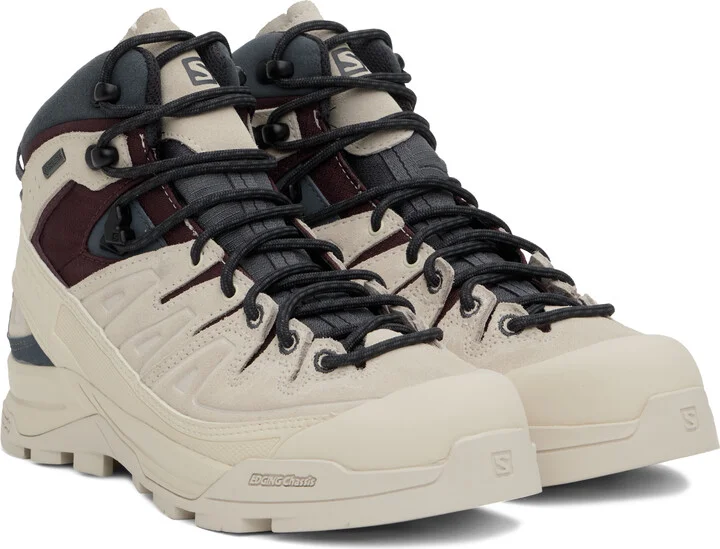 Salomon Off-White X-ALP Mid Leather Gore-Tex Boots - Image 4