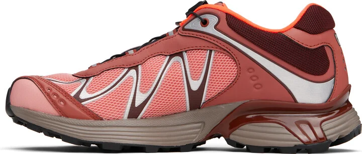 Salomon Pink & Burgundy XT-Whisper Sneakers - Image 3