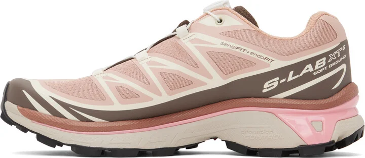 Salomon Pink XT-6 Sneakers - Image 3