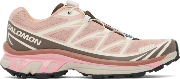 Salomon Pink XT-6 Sneakers