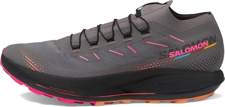 Salomon Pulsar Trail 2 /Pro Men's Shoes Plum Kitten/Black/Pink Glo : 10 D - Medium, Rubber - Image 5