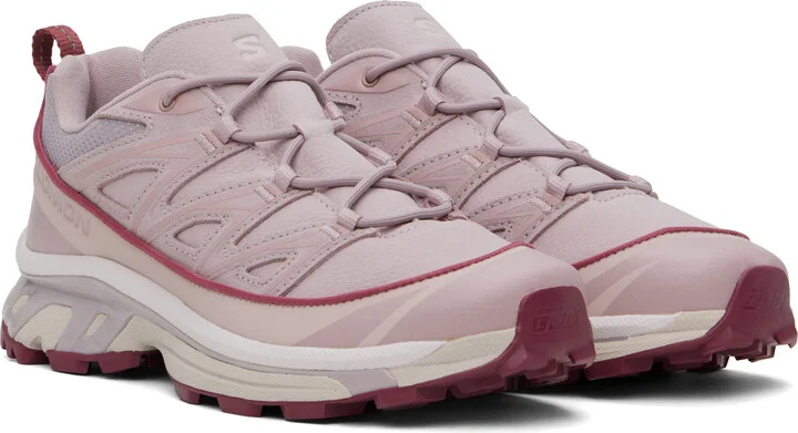 Salomon Purple XT-6 Expanse Leather Sneakers - Image 4
