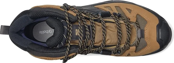 Salomon Quest 4 GTX(r) Men's Shoes Kelp/Black/Castlerock : 8.5 D - Medium, Textile/Suede/Leather - Image 2