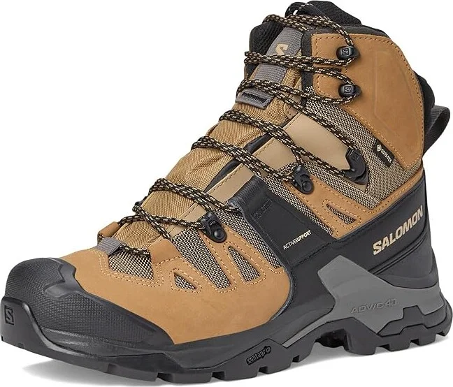 Salomon Quest 4 GTX(r) Men's Shoes Kelp/Black/Castlerock : 8.5 D - Medium, Textile/Suede/Leather - Image 5