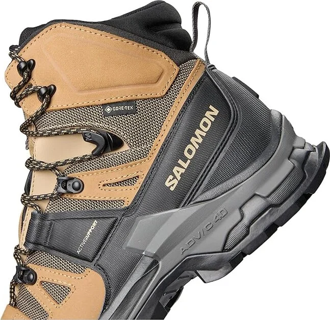 Salomon Quest 4 GTX(r) Men's Shoes Kelp/Black/Castlerock : 8.5 D - Medium, Textile/Suede/Leather - Image 7