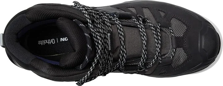 Salomon Quest 4 GTX(r) Men's Shoes Magnet/Black/Quarry : 7.5 D - Medium, Textile/Suede - Image 2