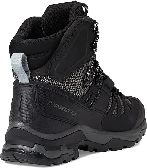 Salomon Quest 4 GTX(r) Men's Shoes Magnet/Black/Quarry : 7.5 D - Medium, Textile/Suede - Image 4