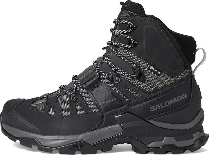 Salomon Quest 4 GTX(r) Men's Shoes Magnet/Black/Quarry : 7.5 D - Medium, Textile/Suede - Image 6